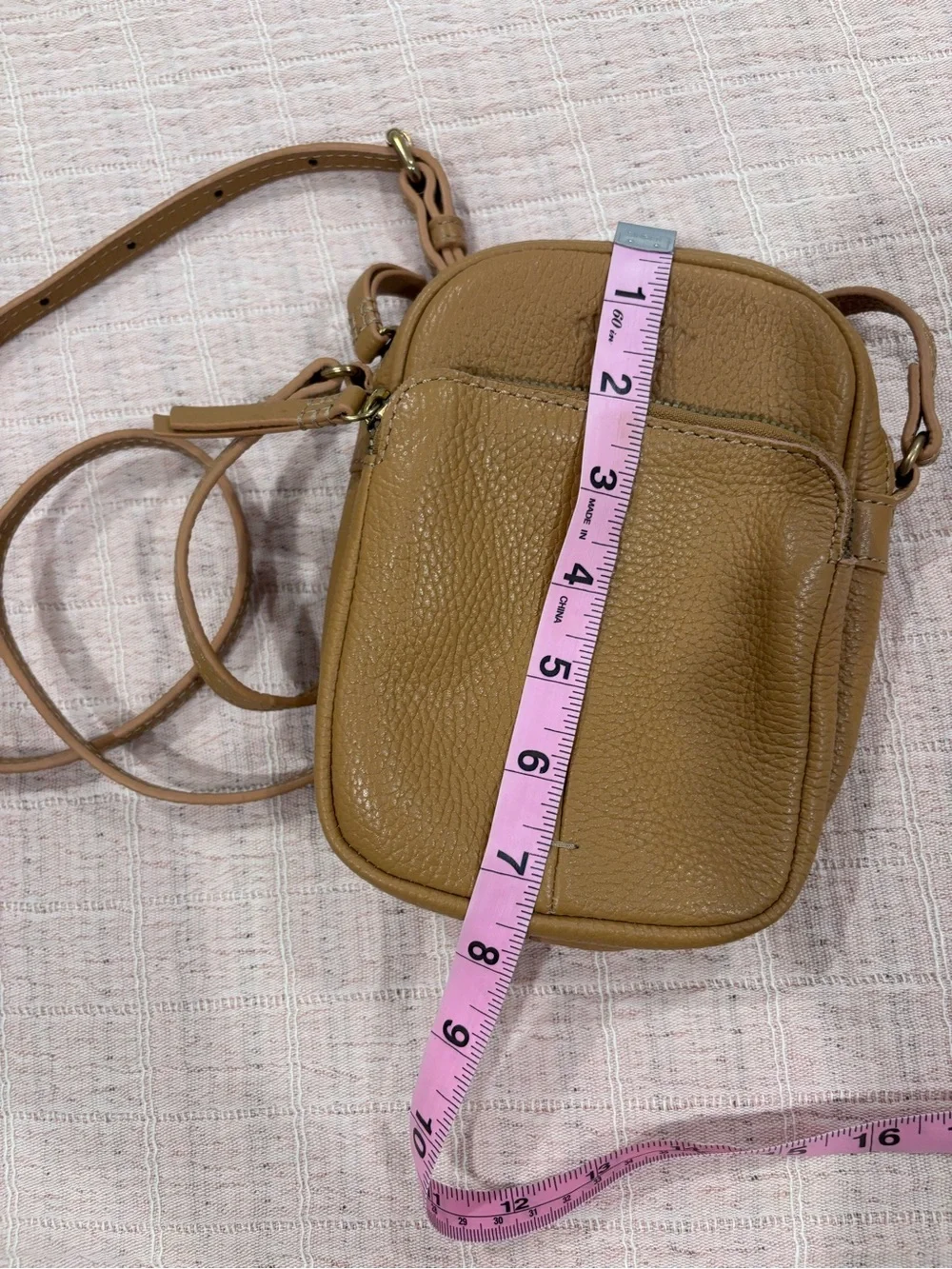 American Leather Co. compact tan